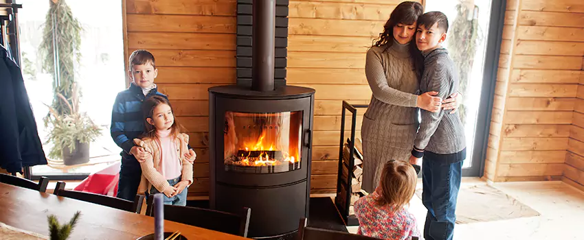 Morso Cast Iron Fireplace Insert Installation in Brookfield, Illinois