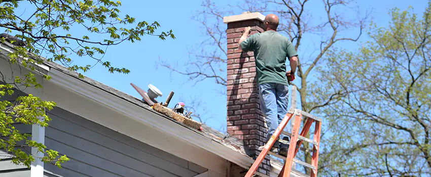 Vinyl and PVC Chimney Flashing Installation in Brookfield, IL